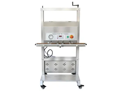 EVE-800V EMPACADORA VERTICAL DIGITAL AL VACÍO EXTERNA POR SUCCIÓN CON BOQUILLAS INCLINABLE DE ACERO INOXIDABLE DE 800MM