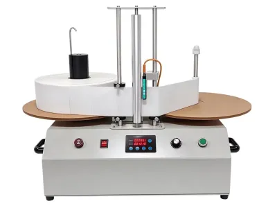 BSC-RRR-350 REBOBINADORA AUTOMÁTICA DE ETIQUETAS DE CARRETE A CARRETE DE CONTEO Y CONTROL DE VELOCIDAD PARA BOBINAS DE 35CM DE ANCHO
