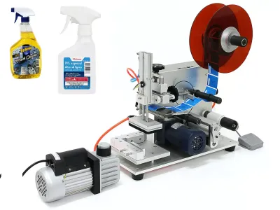 ESEP-60 ETIQUETADORA SEMIAUTOMÁTICA PARA ENVASES PLANOS