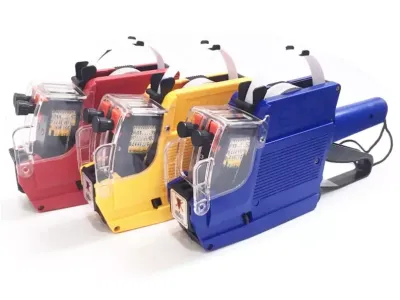 MX-6600 PISTOLA MARCADORA DE PRECIOS, FECHAS, № DE LOTES DE 2 LINEAS y 10 DÍGITOS