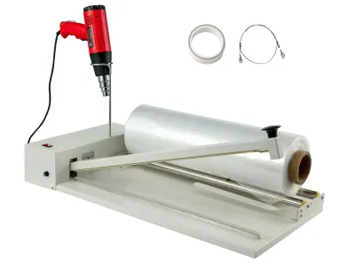 SKA-450 SELLADORA CORTADORA LINEAL TIPO-I PARA PLÁSTICO TERMOENCOGIBLE - 450MM