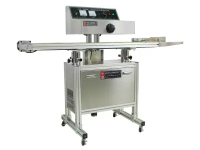 SIC-2000A SELLADORA POR INDUCCIÓN MAGNETICA AUTOMÁTICA CONTINUA CON CABEZA AJUSTABLE  20-130MM