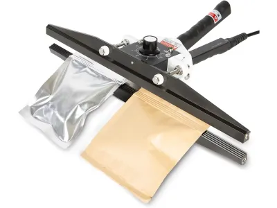 FKR-400 SELLADORA DE PINZA PORTÁTIL DE MORDAZA DE CALOR CONSTANTE 400MM/10MM