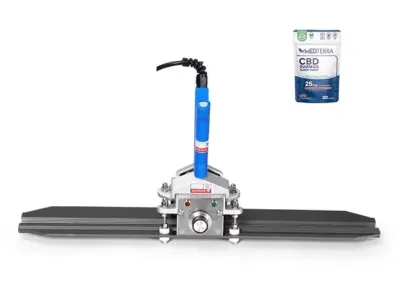 FKR-600 SELLADORA DE PINZA PORTÁTIL DE MORDAZA DE CALOR CONSTANTE 600MM/10MM