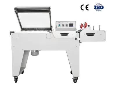 DFM-5540 EMPACADORA SEMIAUTOMÁTICA EN ESCUADRA (L) CON CAMARA INTEGRADA DE ENCOGIMIENTO POR CALOR