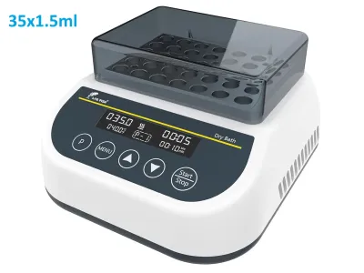 LAB FISH DB100-1.5 INCUBADORA CALENTADOR TERMOSTÁTICO DE BAÑO SECO DE BLOQUE PARA TUBOS DE CENTRIFUGA 35X1.5ML - TEMPERATURA Y TEMPORIZADOR PROGRAMABLE LAB FISH DB100-1.5 INCUBADORA CALENTADOR TERMOSTÁTICO DE BAÑO SECO DE BLOQUE PARA TUBOS DE CENTRIFUGA 35X1.5ML - TEMPERATURA Y TEMPORIZADOR PROGRAMABLE