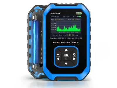 FNIRSI® GC-01 DETECTOR CONTADOR GEIGER-MÜLLER DE RADIACIÓN NUCLEAR TIPO Y, RAYOS  X , RAYOS β