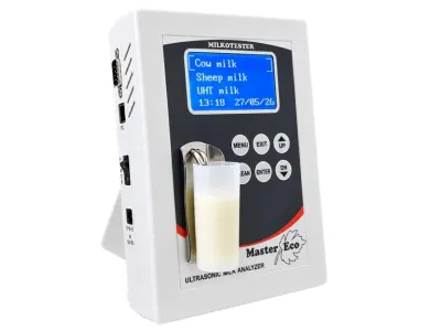 MASTER ECO ANALIZADOR POR ULTRASONIDO PARA LA MEDICIÓN DE PARAMETROS BÁSICOS DE LA LECHE