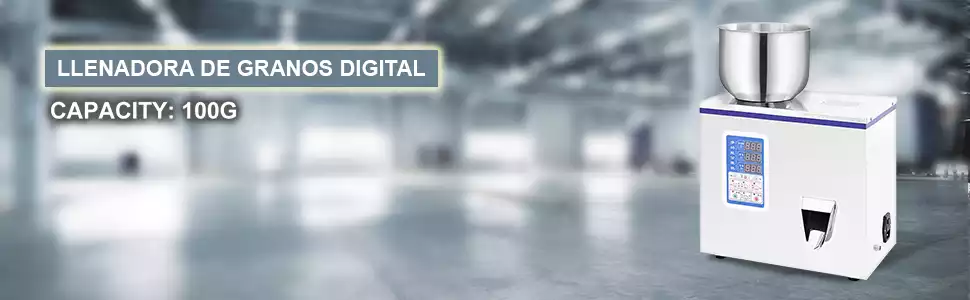 Llenadoras Dosificadoras Digitales Automáticas de Granos, Partículas y Polvo