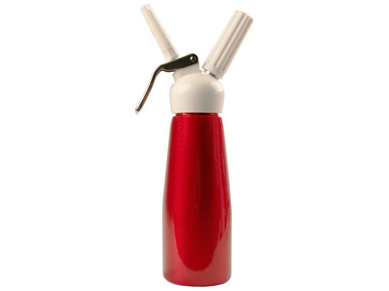 BESTWHP-500R SIFÓN ESPUMADOR DE CREMA CHANTILLY DE ALUMINIO DE 500ML - ROJO