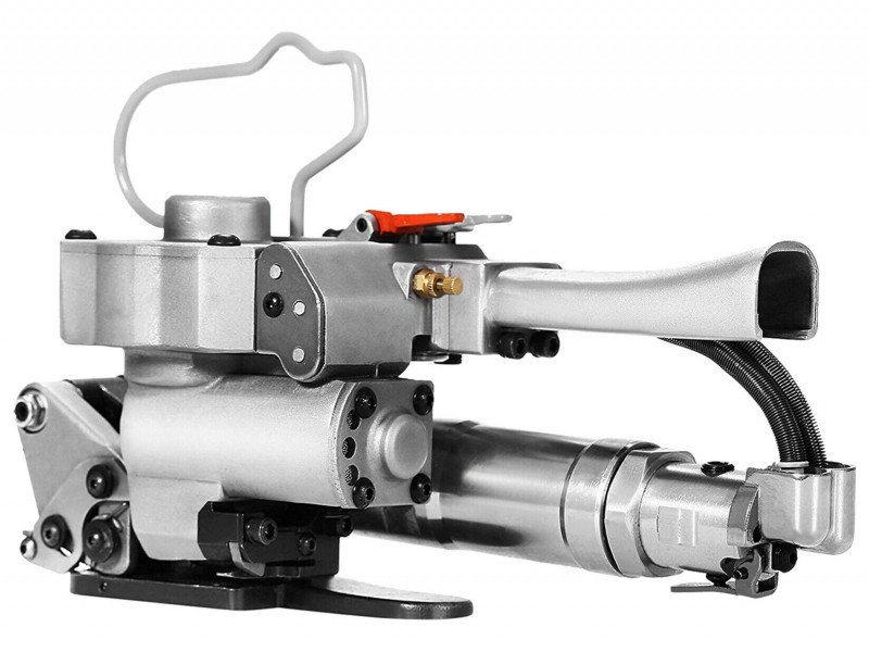 A-19 MAQUINA TENSADORA FLEJADORA NEUMÁTICA PORTÁTIL PARA FLEJES PP & PET 13-19mm
