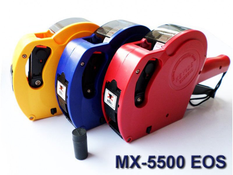 MX-5500EOS PISTOLA MARCADORA DE PRECIO DE UNA LINEA DE 8 DÍGITOS - MODELO NUEVO MEJORADO