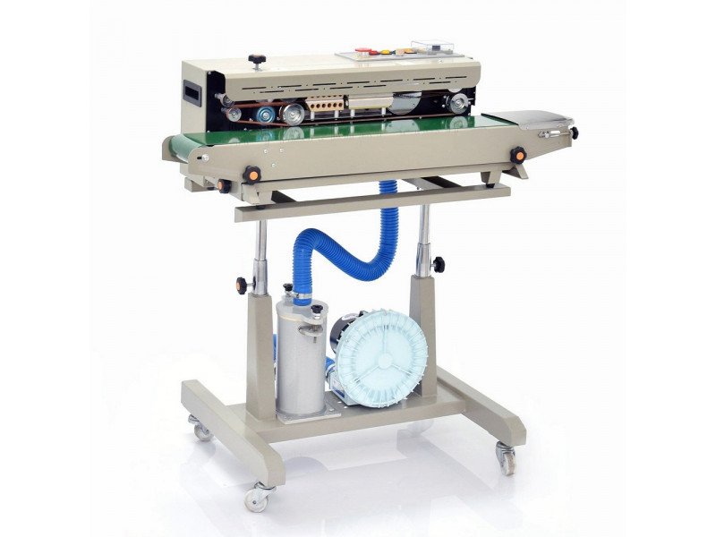 SBC-1000A SELLADORA DE BANDA COTINUA HORIZONTAL CON INYECCIÓN DE AIRE