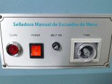 SEM-380 Selladora Cortadora Manual de Escuadra de Mesa