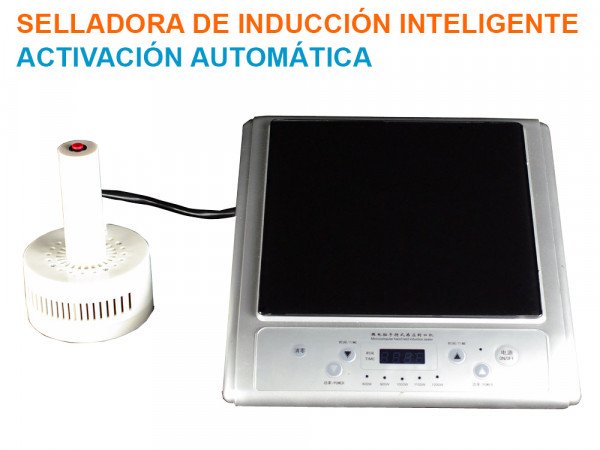 SIM-1200I SELLADORA POR INDUCCIÓN MAGNÉTICA DIGITAL INTELIGENTE CON ACTIVACIÓN AUTOMÁTICA  [ Ø:15-100mm]