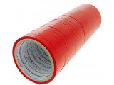 CAP-12x40R CINTA ADHESIVA ROJA PARA PRECINTADORAS CIERRA BOLSAS 12MM / 40M