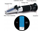 RHB-90ATC Refráctometro Portátil para Miel con Brix: 58 a 90% y Agua: 10-32% con Fucción ATC