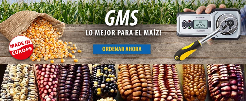 GMS: El mejor medidor de humedad para Maíz